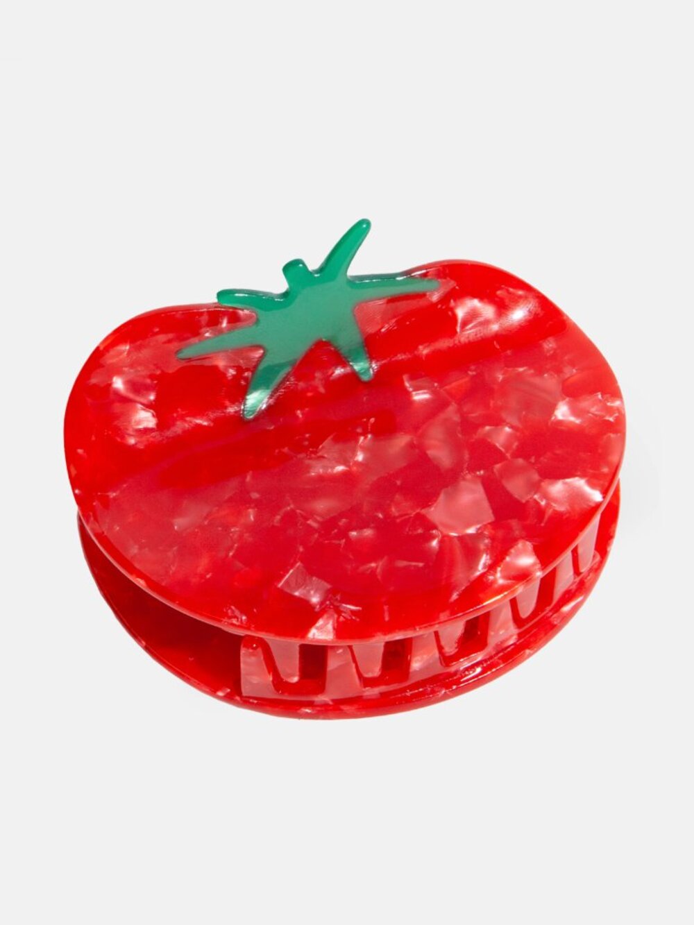 EAT MY SOCKS TOMATO HAIR CLAW CLIP - Picture 2 of 5
